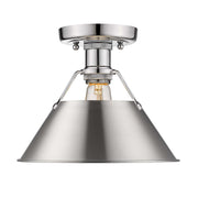 Orwell Semi-Flush Mount in Chrome