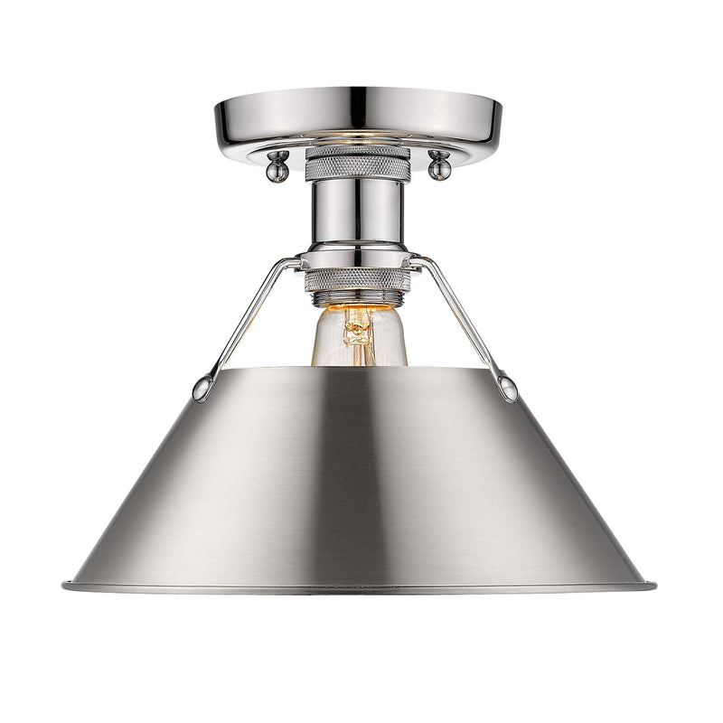 Orwell Semi-Flush Mount in Chrome