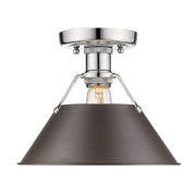 Orwell Semi-Flush Mount in Chrome
