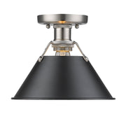 Orwell Semi-Flush Mount in Pewter