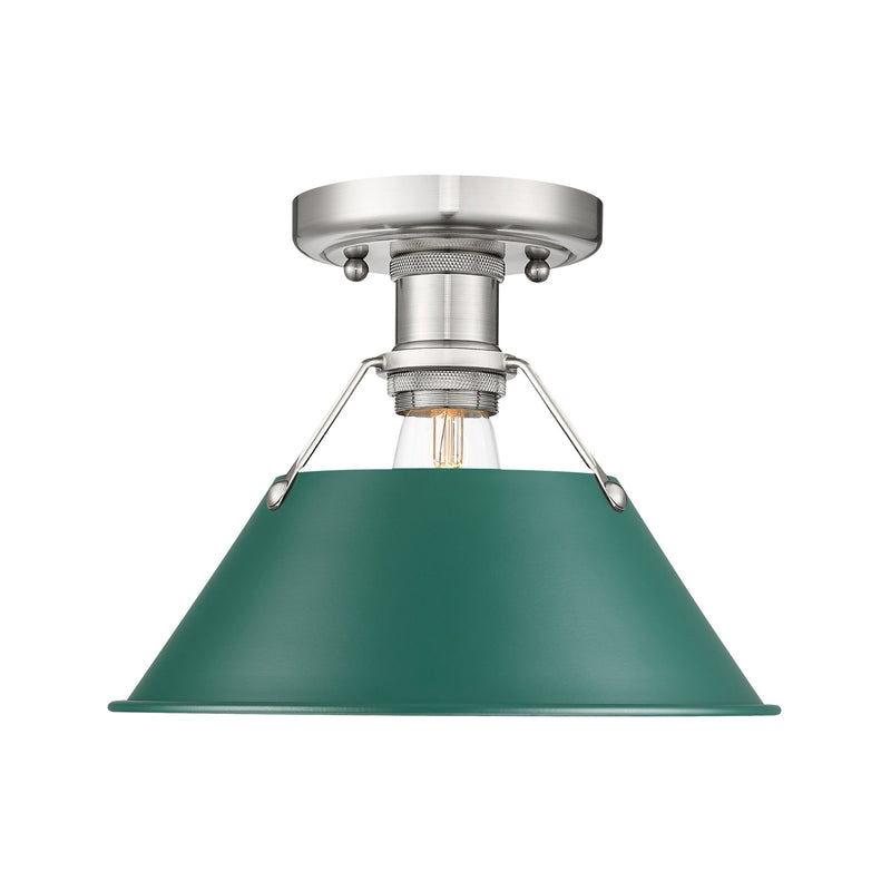Orwell Semi-Flush Mount in Pewter