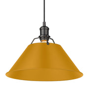 Orwell 14" Pendant in Matte Black