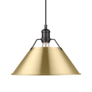 Orwell 14" Pendant in Matte Black