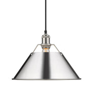 Orwell 14" Pendant in Pewter