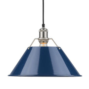 Orwell 14" Pendant in Pewter
