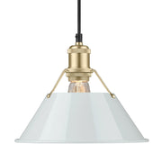 Orwell 10" Pendant in Brushed Champagne Brass