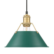 Orwell 10" Pendant in Brushed Champagne Brass