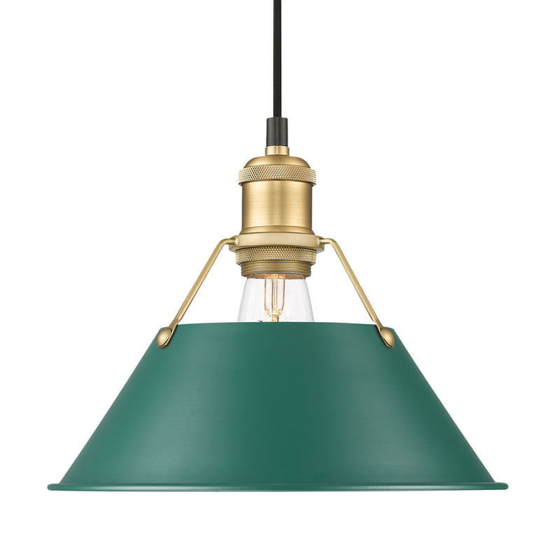 Orwell 10" Pendant in Brushed Champagne Brass