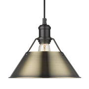 Orwell 10" Pendant in Matte Black