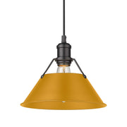 Orwell 10" Pendant in Matte Black