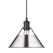 Orwell 10" Pendant in Matte Black