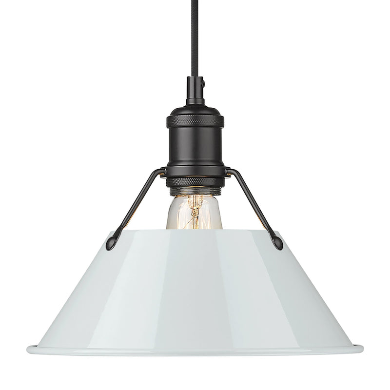 Orwell 10" Pendant in Matte Black