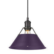 Orwell 10" Pendant in Matte Black