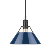 Orwell 10" Pendant in Matte Black