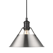Orwell 10" Pendant in Matte Black