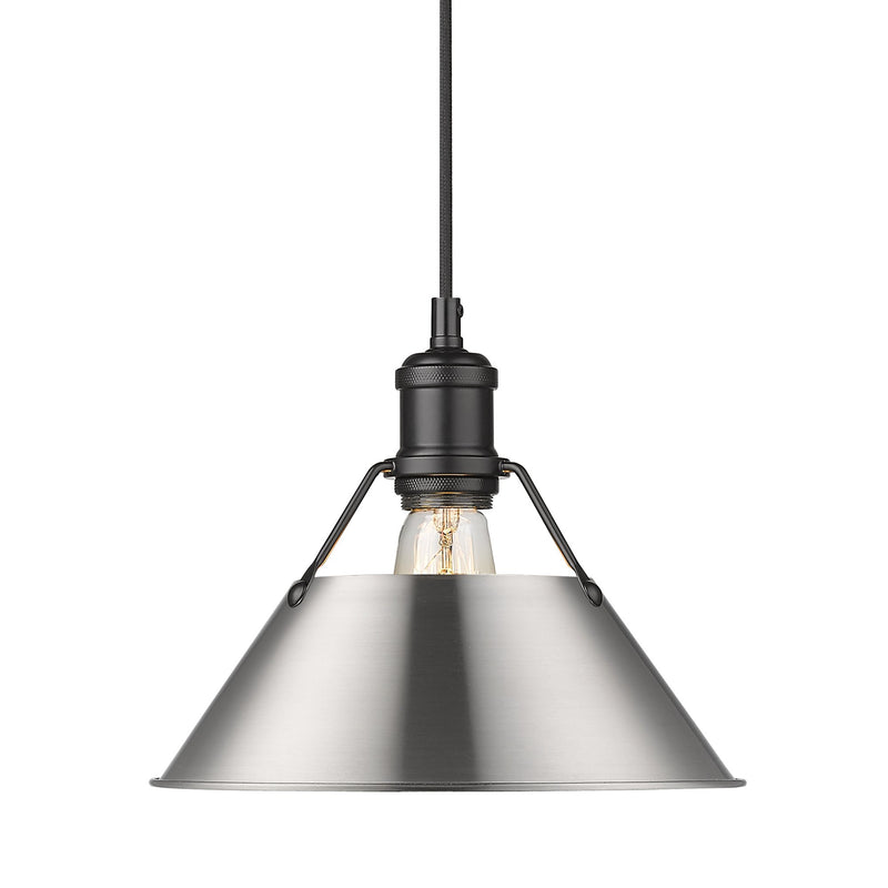 Orwell 10" Pendant in Matte Black