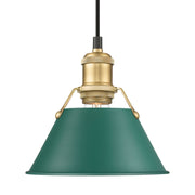 Orwell 8" Pendant in Brushed Champagne Brass