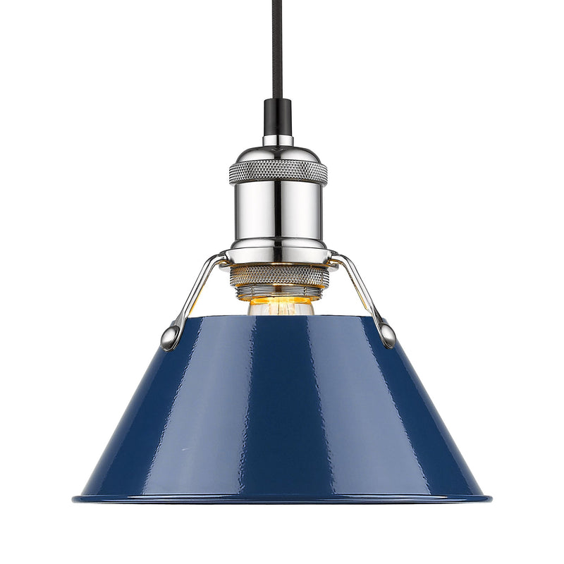 Orwell 8" Pendant in Chrome