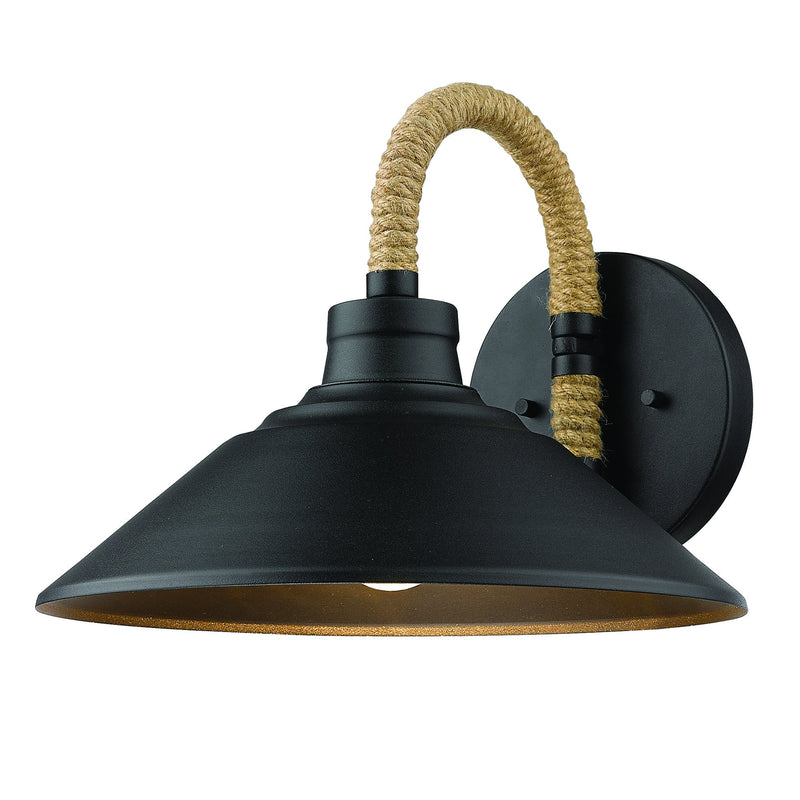 Journey Wall Sconce in Natural Black