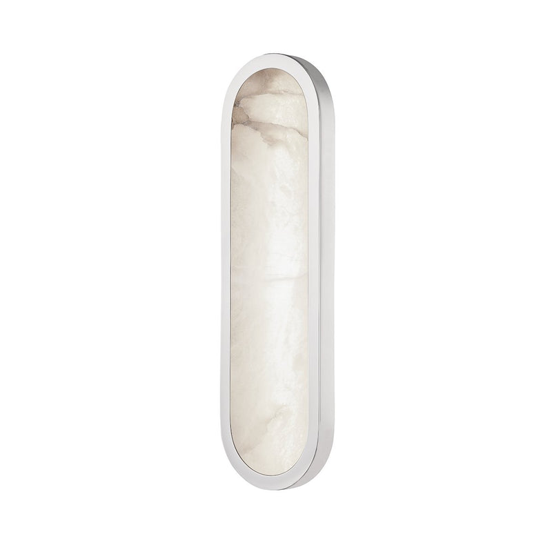 Manhasset Small Wall Sconce in Polished Nickel