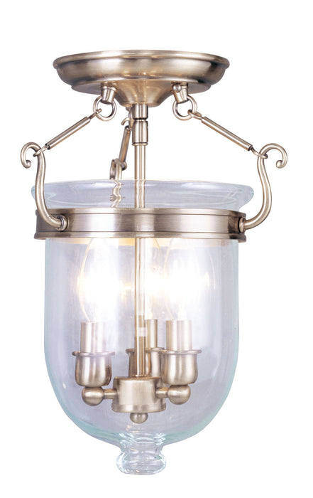 Jefferson 3-Light Ceiling Mount - Lamps Expo