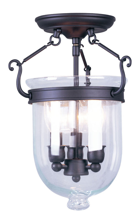 Jefferson 3-Light Ceiling Mount - Lamps Expo