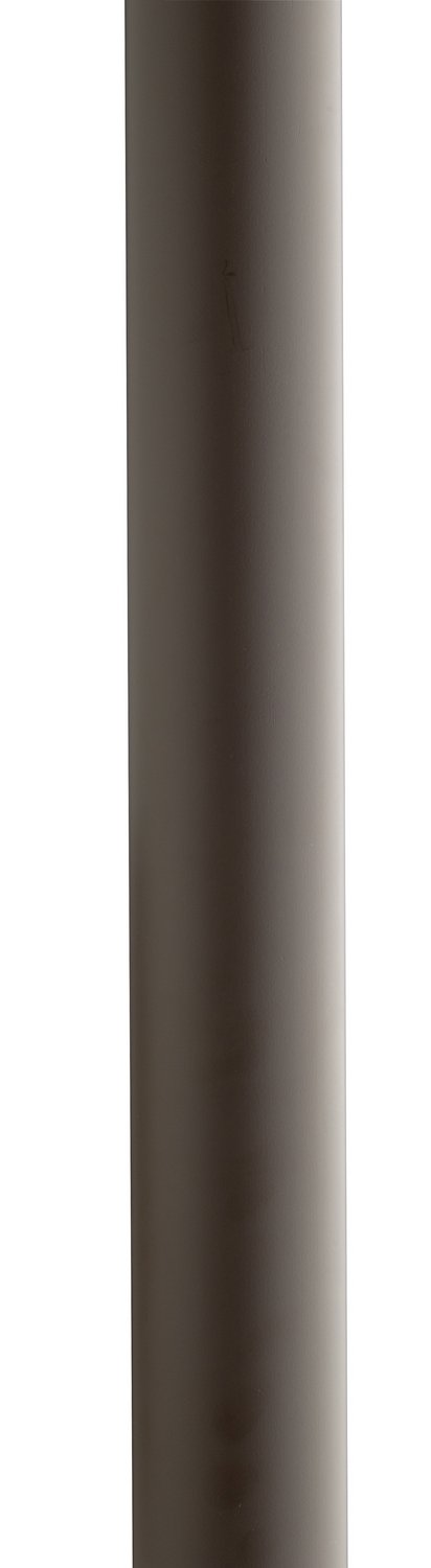 84" Direct Burial Outdoor Lamp Post with Ladder Rest in Architectural Bronze
