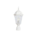 Westlake Cast 1-Light Outdoor Pole/Post Lantern in White - Lamps Expo