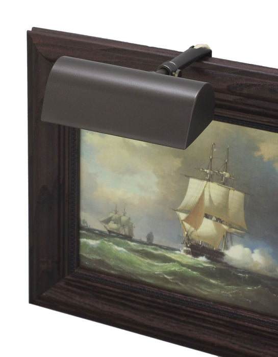 Traditional 5 Inch Mahogany Bronze Picture Light