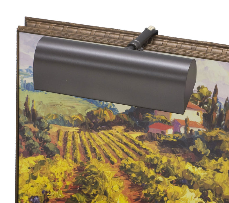 Traditional 8 Inch Mahogany Bronze Picture Light