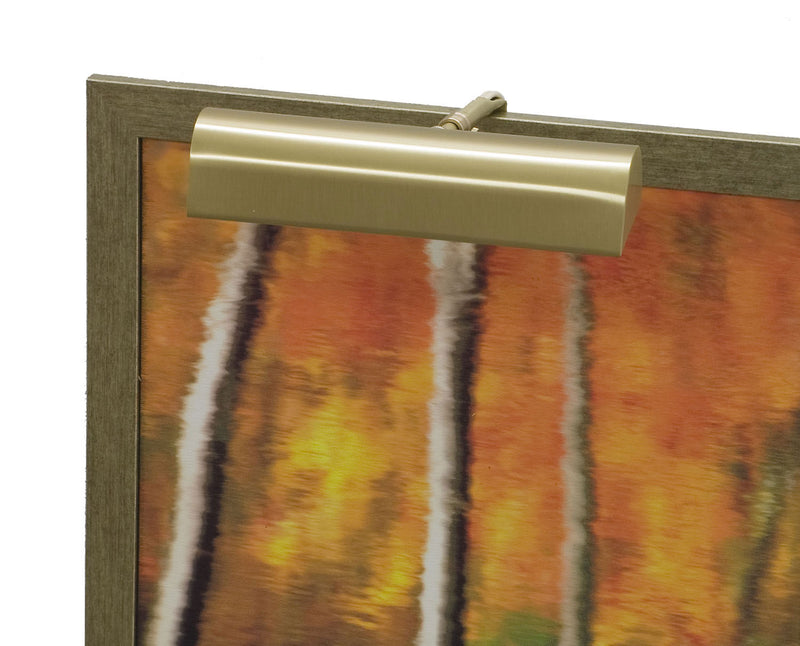 Traditional 9 Inch Satin Brass Picture Light