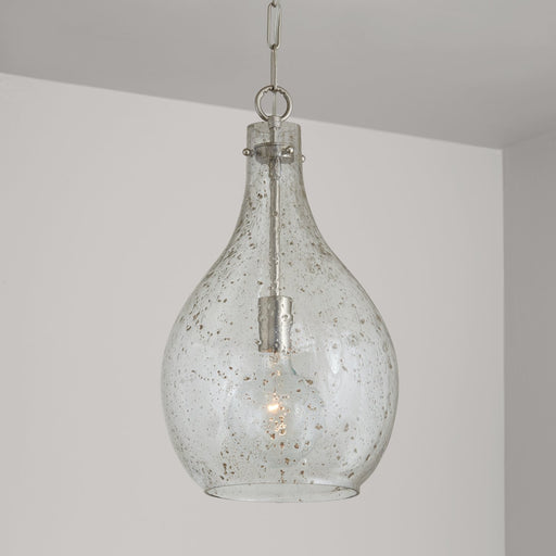 Rabun Pendant in Brushed Nickel