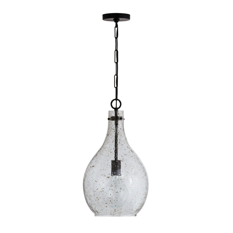 Rabun Pendant in Matte Black