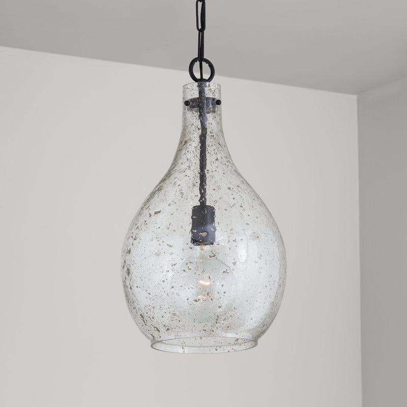 Rabun Pendant in Matte Black