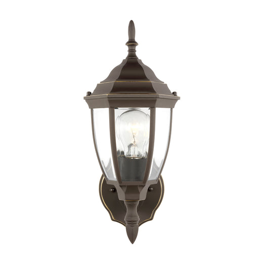 Bakersville One Light Outdoor Wall Lantern in Antique Bronze
