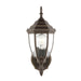 Bakersville One Light Outdoor Wall Lantern in Antique Bronze