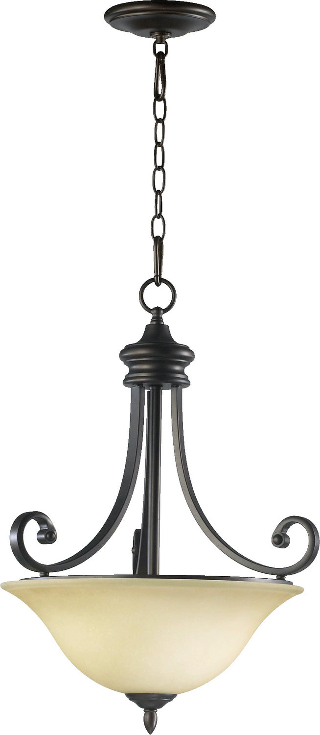 Bryant Traditional Pendant in Oiled Bronze