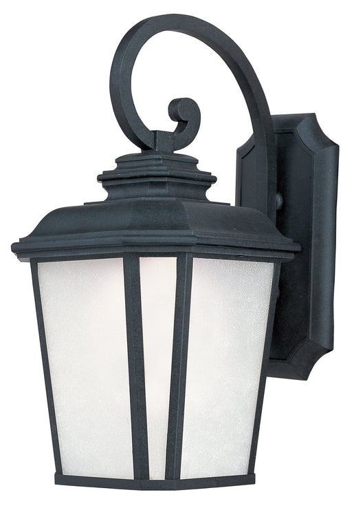 Radcliffe 1 Light Large Outdoor Wall Lantern in Black Oxide