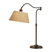 Rodeo Swing-Arm Desk Lamp in Antique Bronze