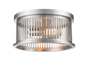 Camellia 2 Light 13.125" Flush Mount in Brushed Nickel