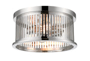 Camellia 2 Light 13.125" Flush Mount in Polished Nickel
