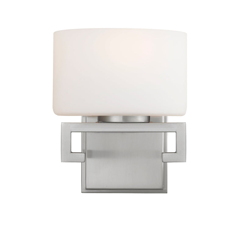 Privet 1 Light 6.75" Wall Sconce in Brushed Nickel