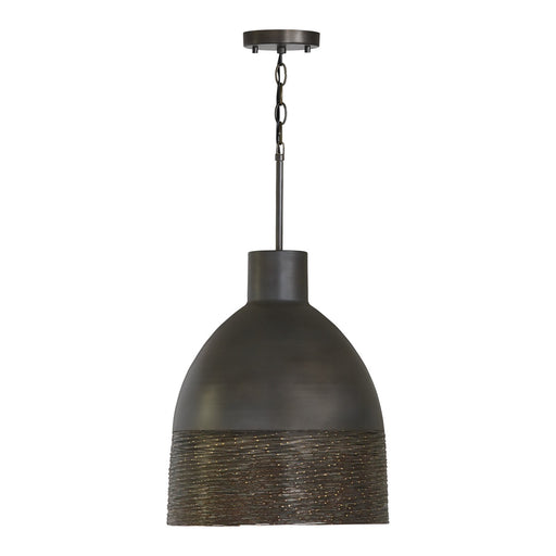 Sana 15" Pendant in Grey Iron