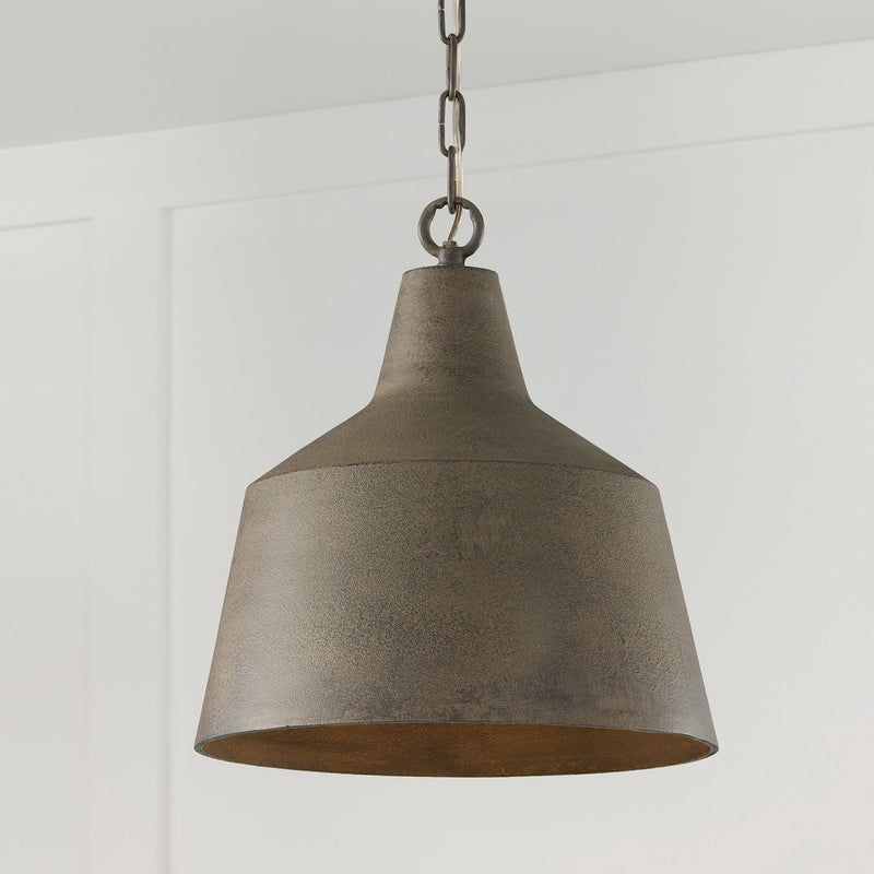 Quarry Pendant in Clay
