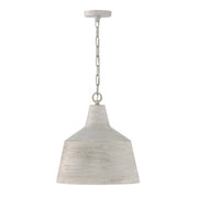 Quarry Pendant in Stucco