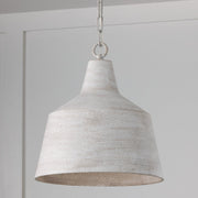 Quarry Pendant in Stucco