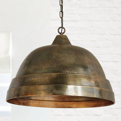 Sedona 28" Pendant in Oxidized Brass