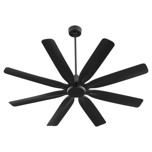 Rosales 60" 8-Blade Ceiling Fan in Matte Black