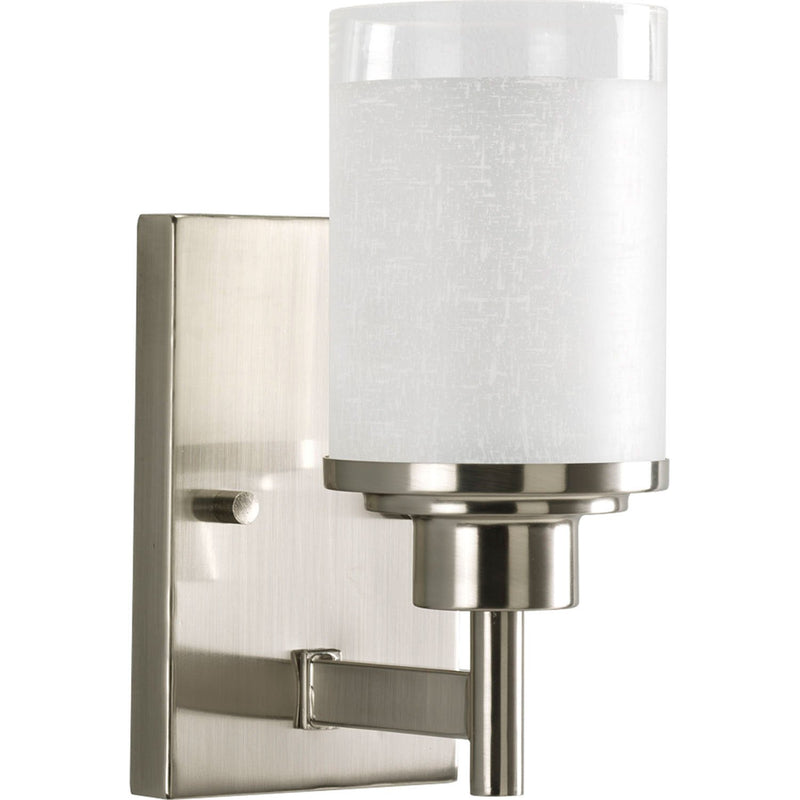 Alexa Bath Sconce in Brushed Nickel