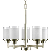 Alexa 5-Light Chandelier in Brushed Nickel
